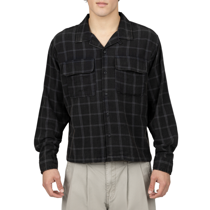 Bravo Long Sleeve Shirt - Black