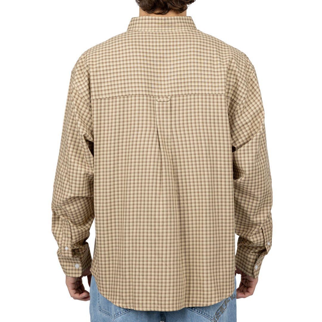 Joey Long Sleeve Shirt - Khaki