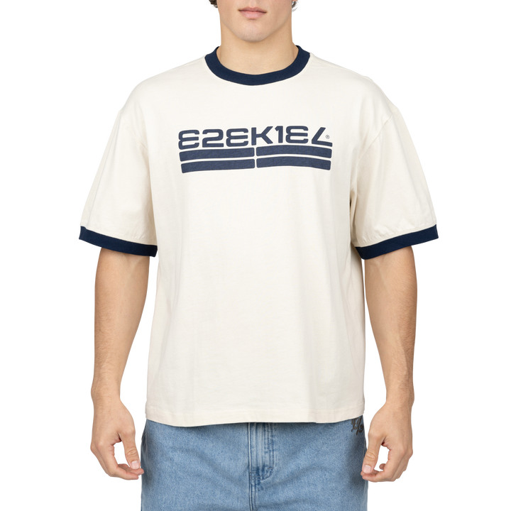 Muska Ringer Tee - Bone