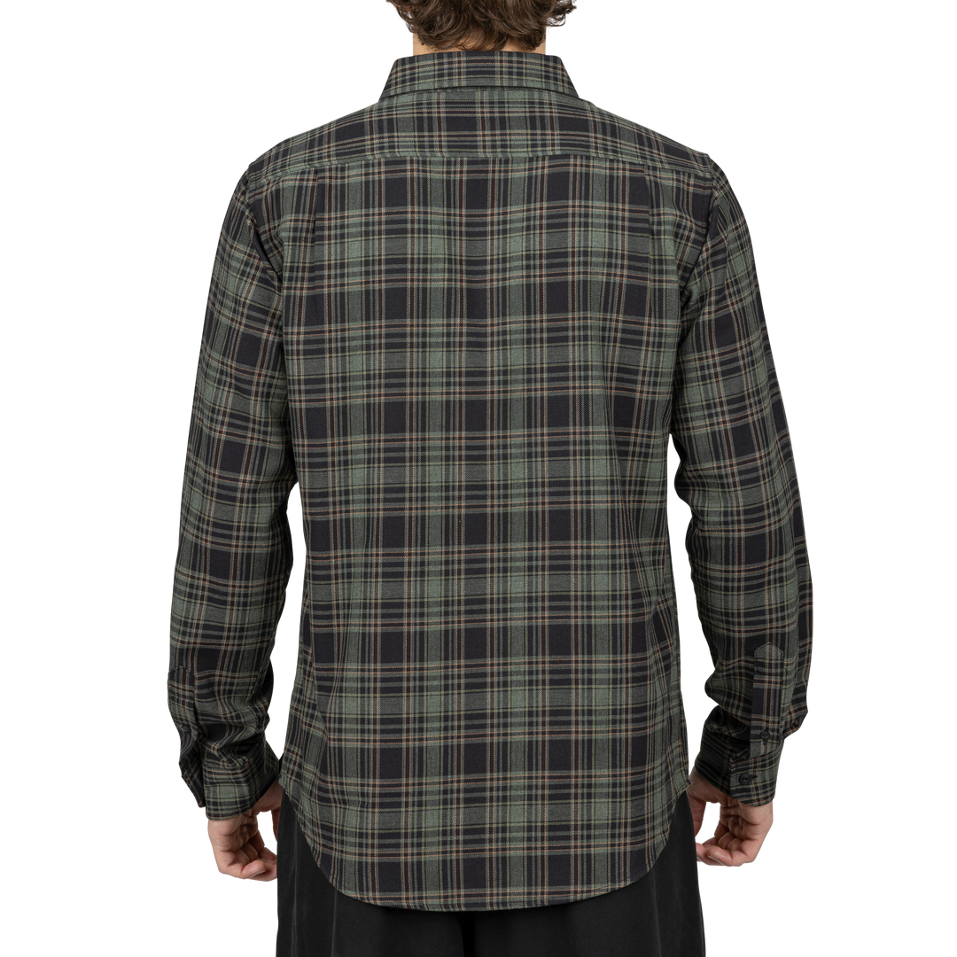 Grover Long Sleeve Shirt - Military Green