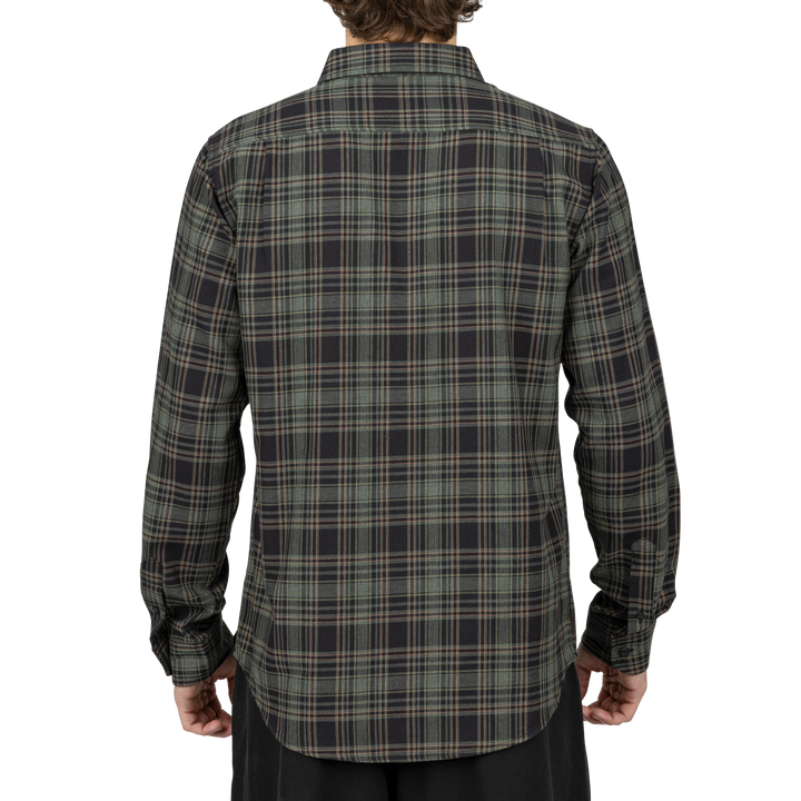 Grover Long Sleeve Shirt - Military Green