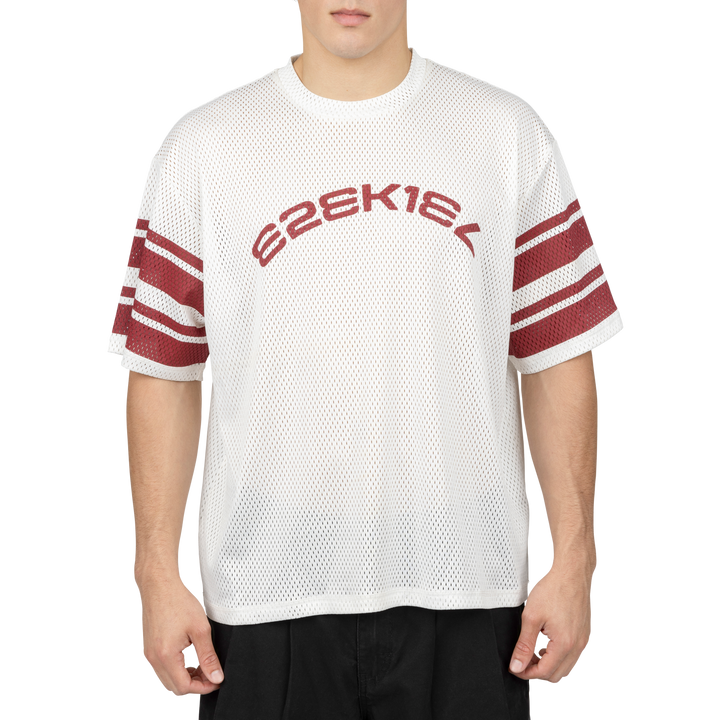 Louie Mesh Knit Shirt - Bone