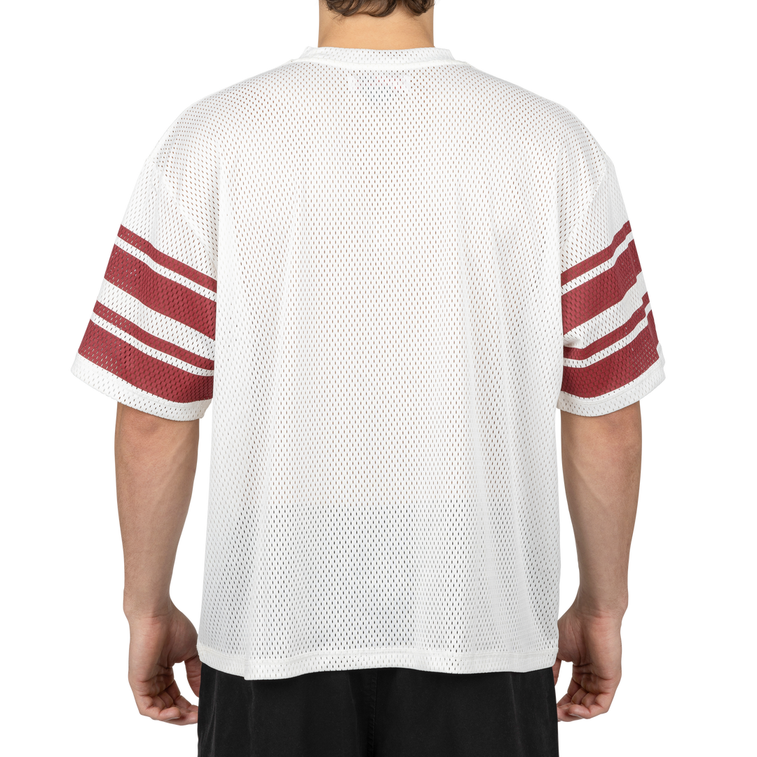 Louie Mesh Knit Shirt - Bone