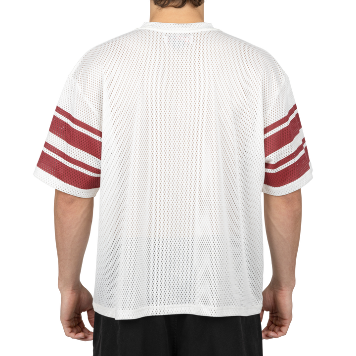 Louie Mesh Knit Shirt - Bone