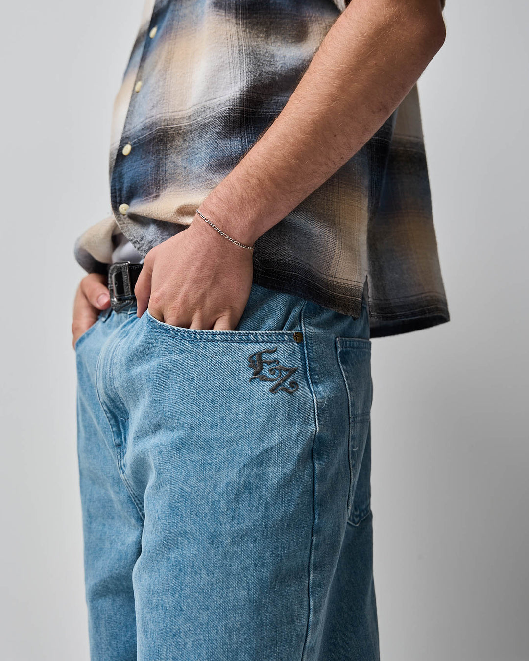 Getz Denim Pants - Blue