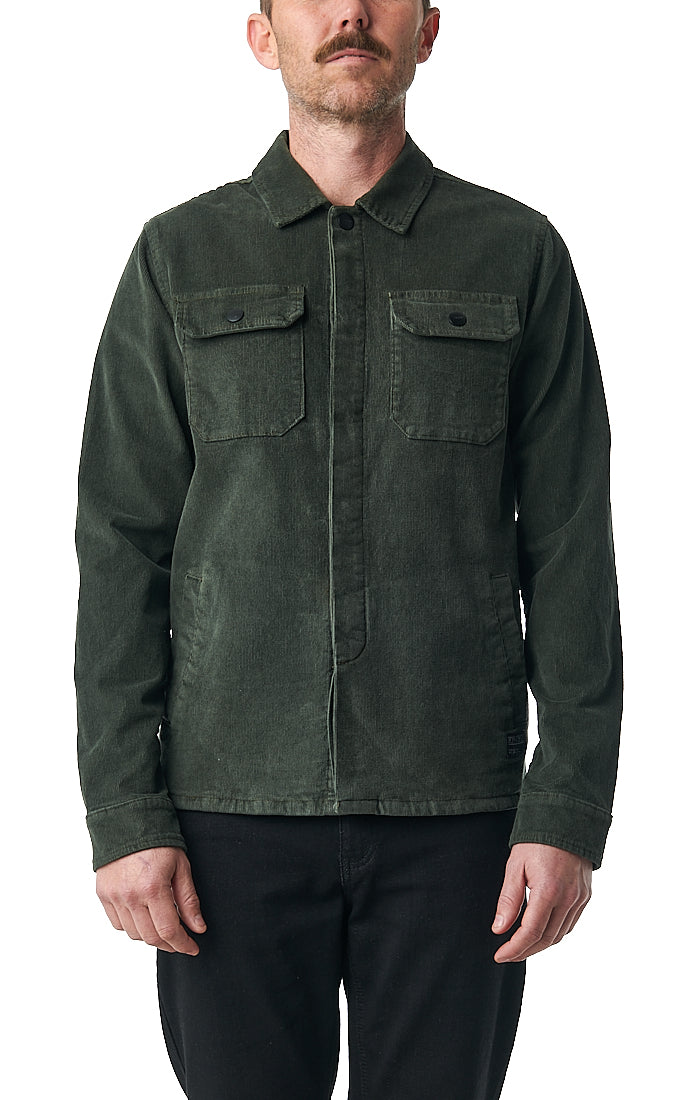 ALLEY OVERSHIRT - OLIVE