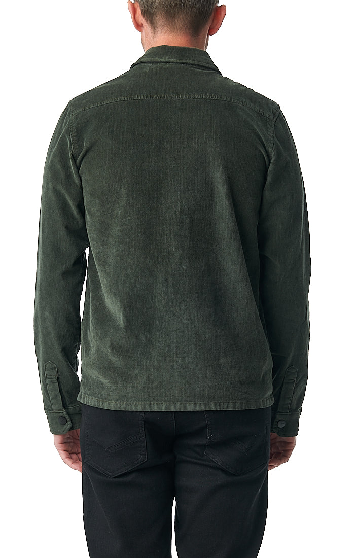 ALLEY OVERSHIRT - OLIVE