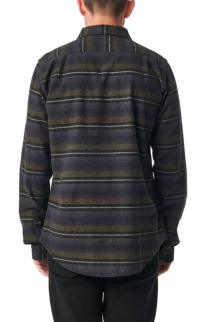BRITTON SHIRT - MILITARY GREEN