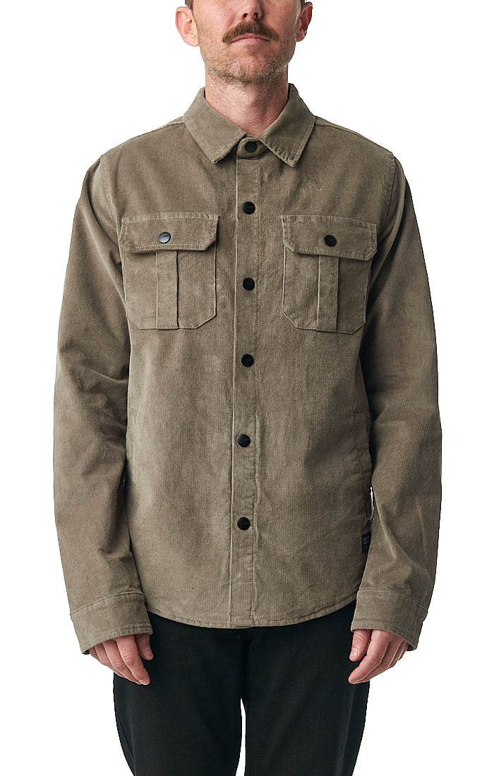 FINN OVERSHIRT - TAUPE